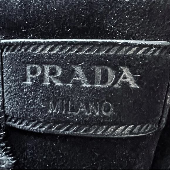 Prada Black Suede Boots | Size 41EU/10US - Picture 9 of 13
